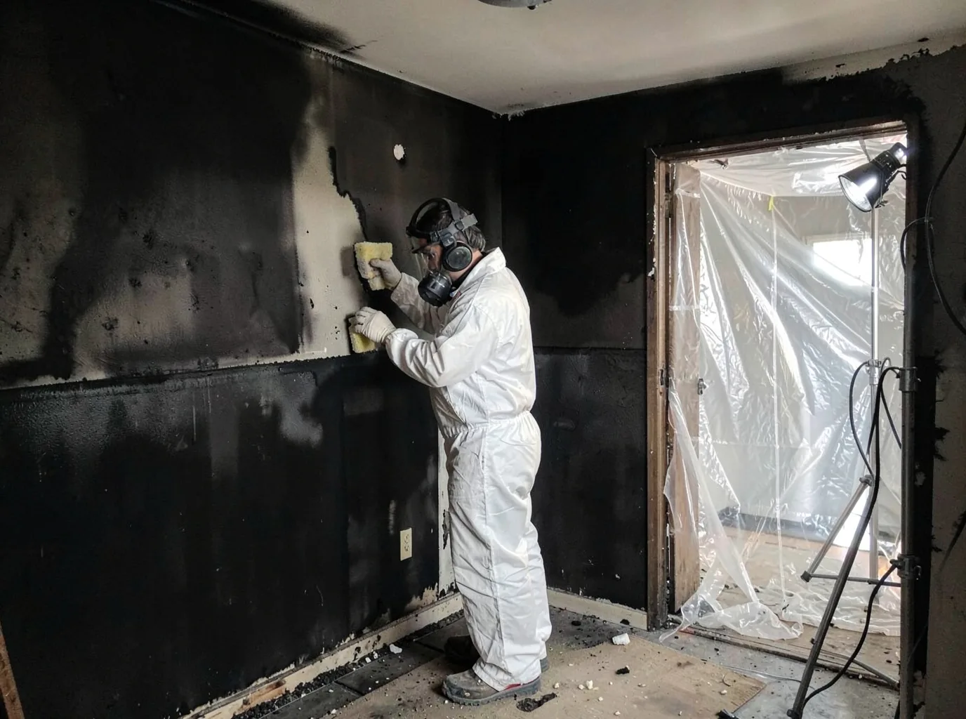 Fire Damage Restoration company in Ensign, KS